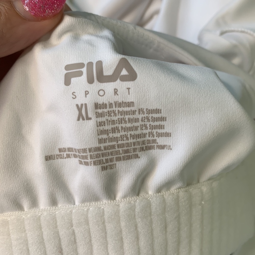 Fila Tennis Lace One Piece Mini Dress size XLarge - Picture 6 of 7